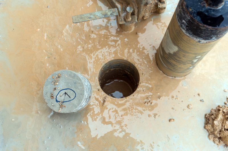 Concrete Wall Coring detail