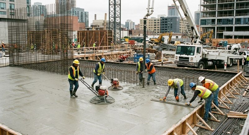 Commercial Slab Construction in Alexandria, VA