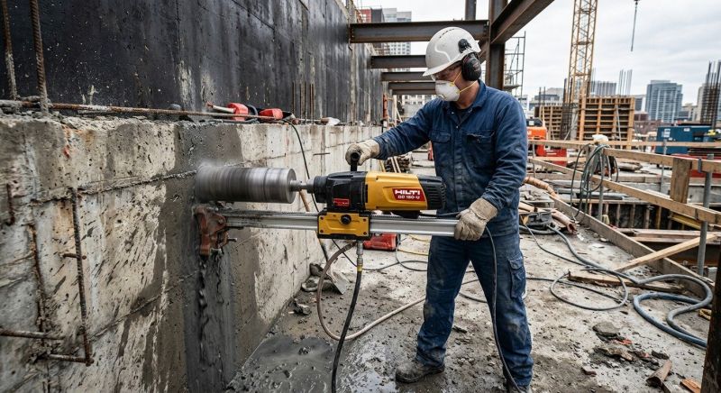 Concrete Wall Coring Service